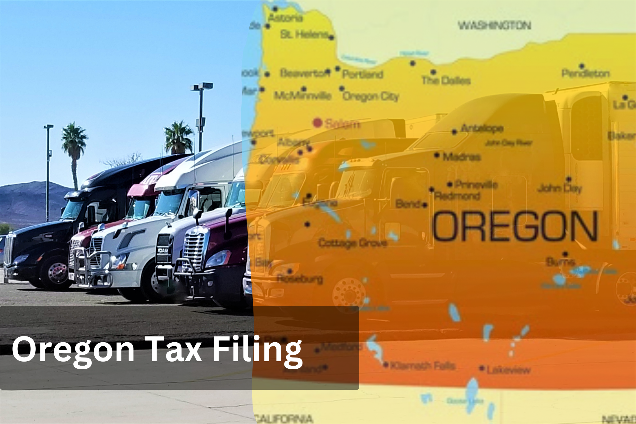 Oregon Monthly Weight-Mile Tax Filing Services